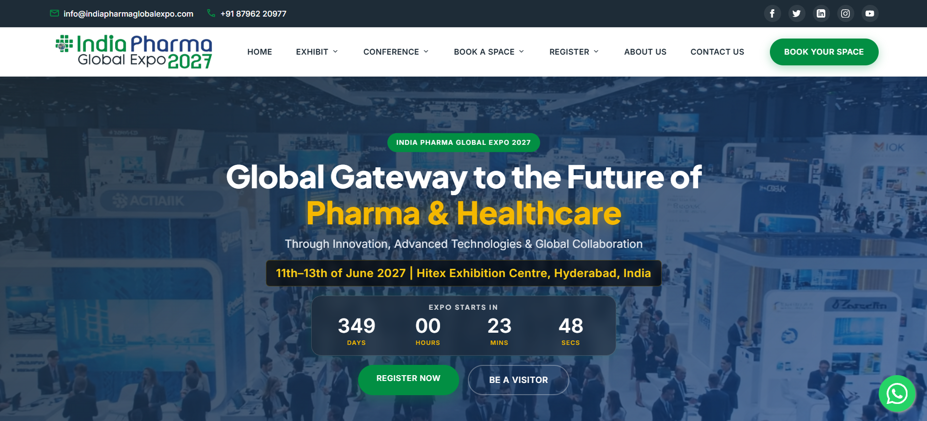 India Pharma Global Expo Screenshot